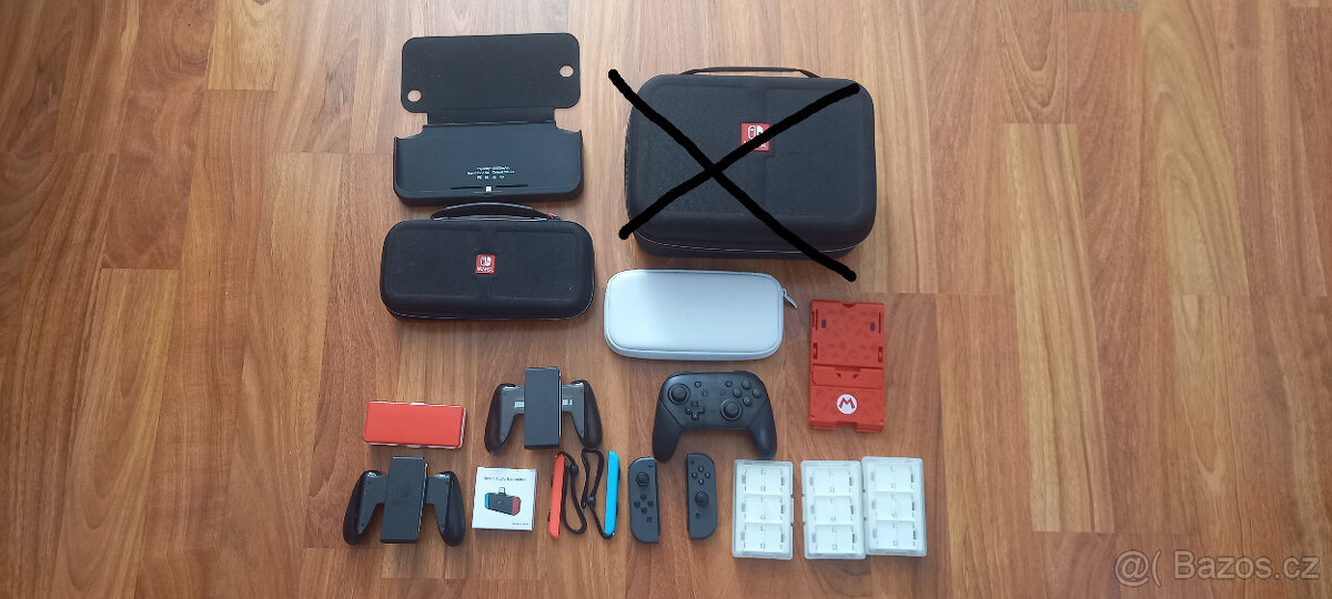 Prodám příslušenství na Nintendo Switch