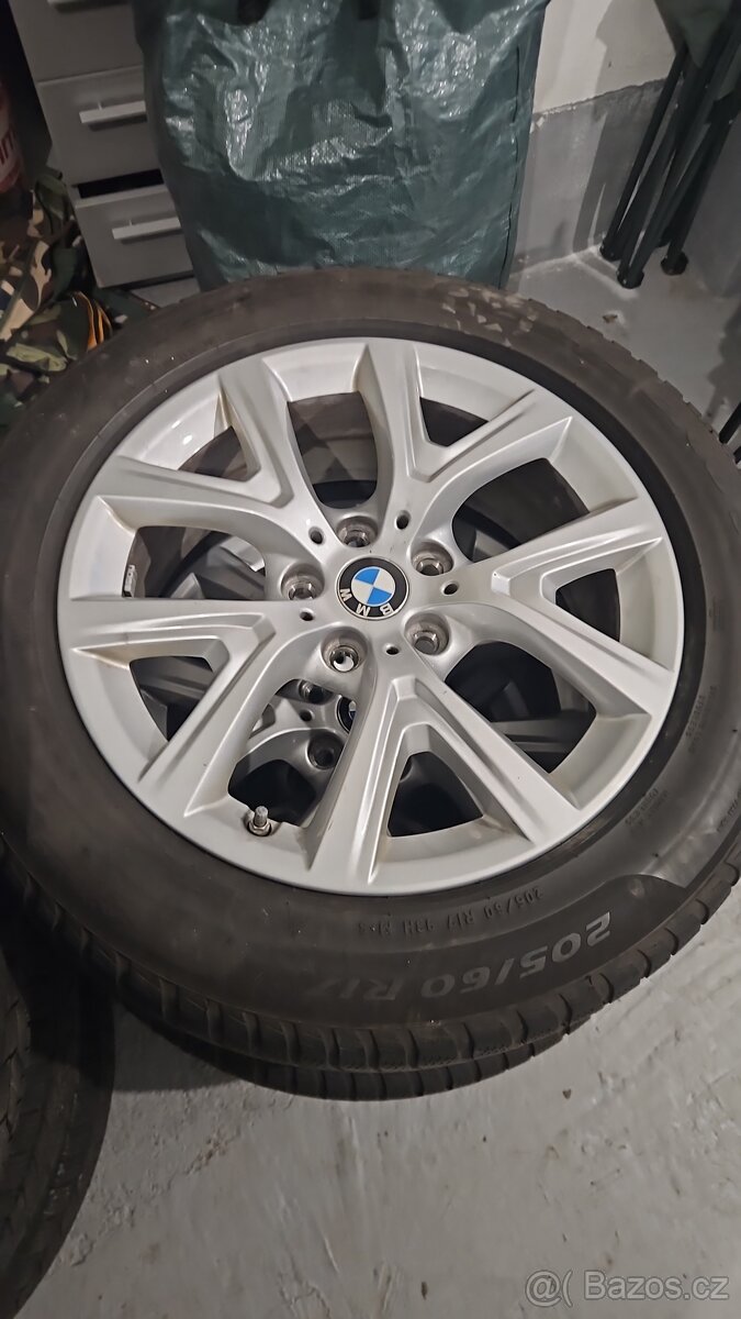 Alu kola 5x112 R17 Zimní  pneu