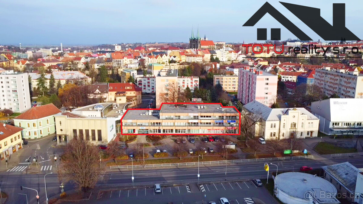 Kancelář, 61,71 m2, Chrudim