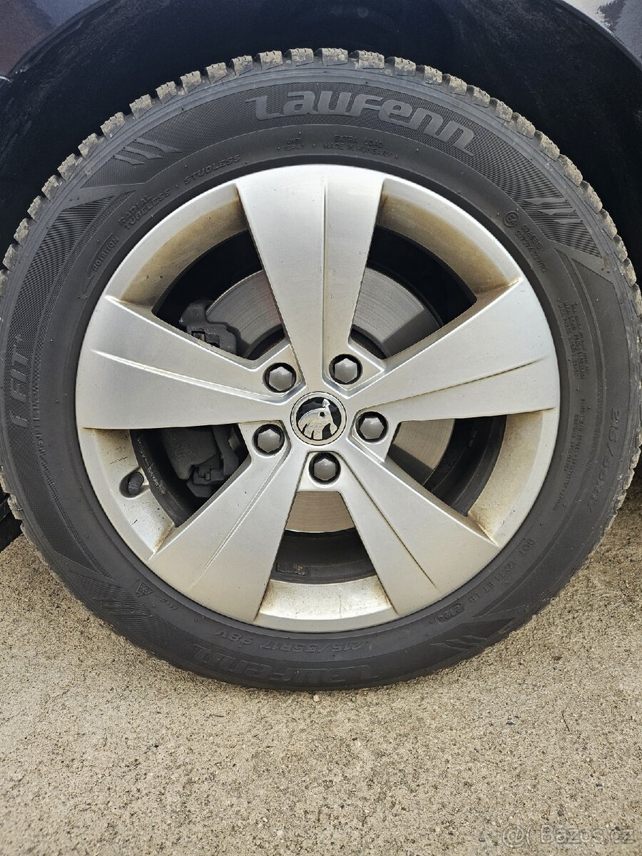 Škoda Superb 3 Alu kola 17