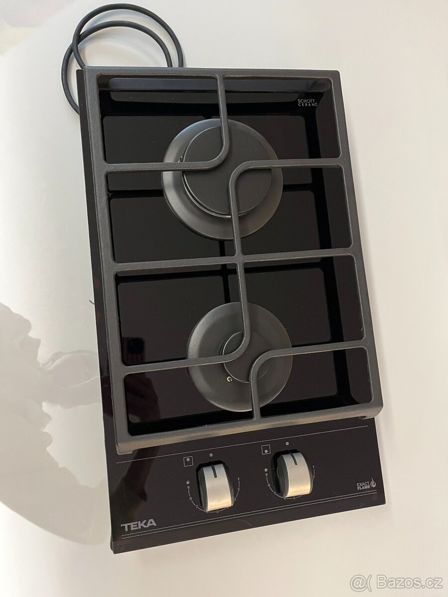 Modulární skleněná plynová varná deska 30 cm