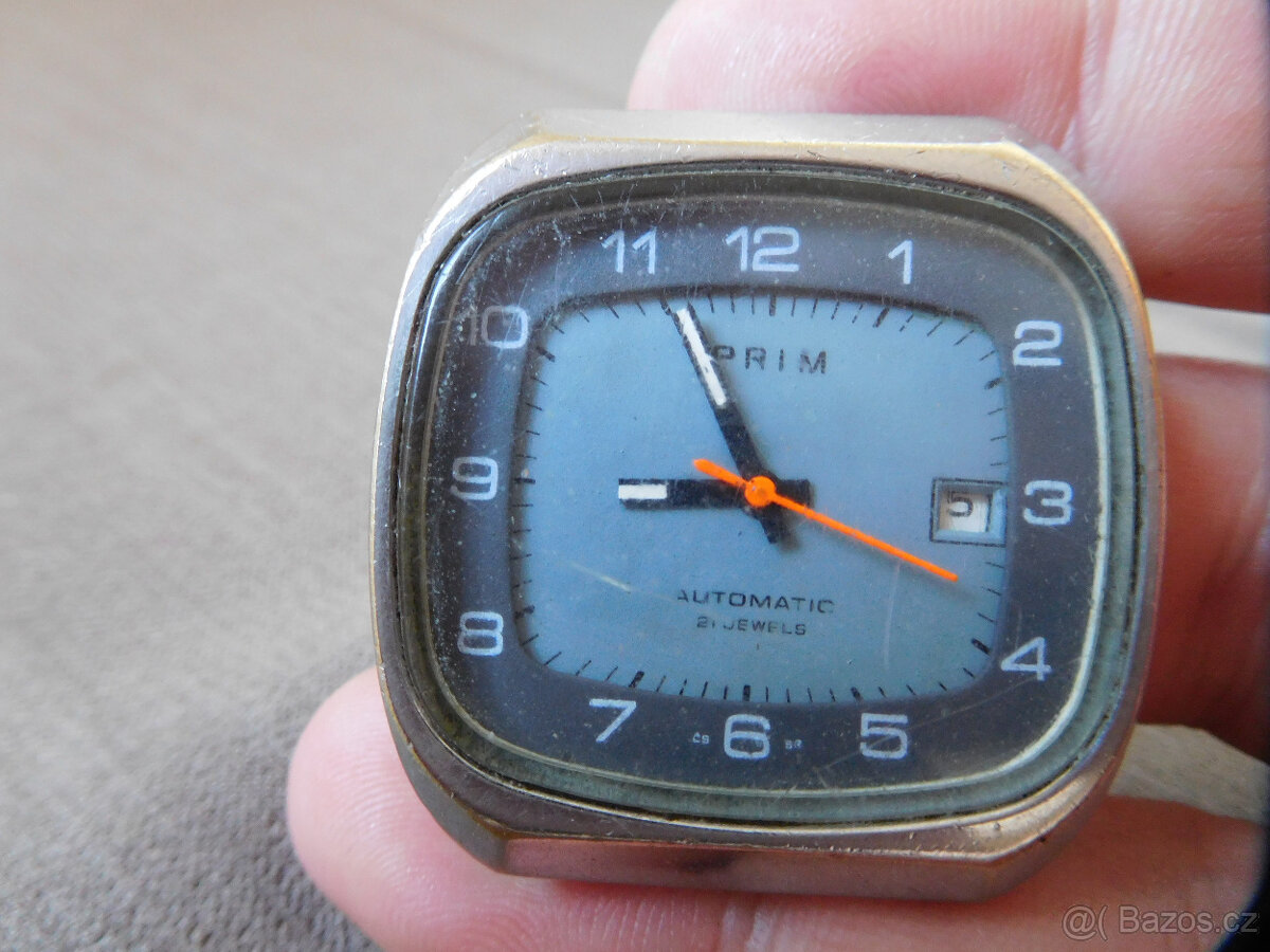 HODINKY PRIM AUTOMATIC 21 JEWELS - TELEVIZE