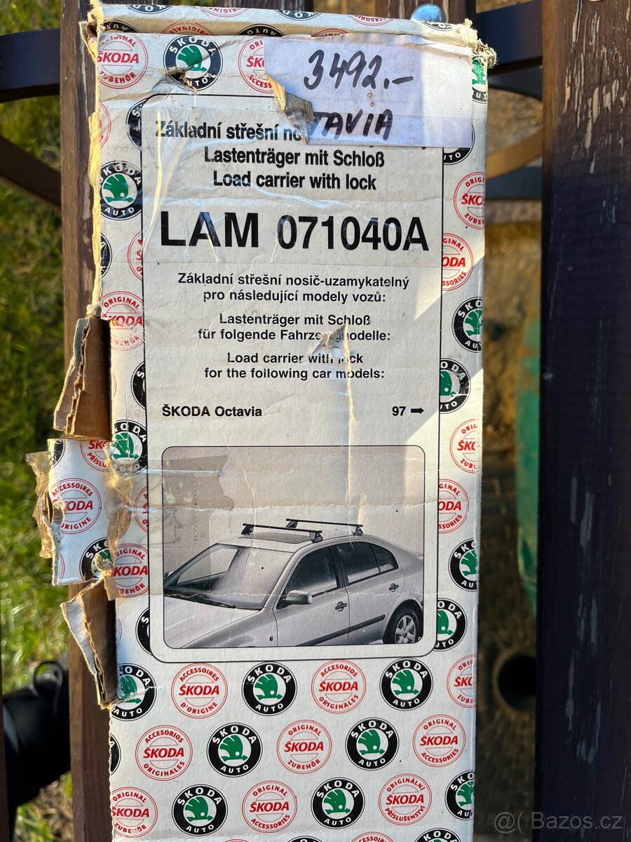 Střešní příčníky Škoda octavia 1