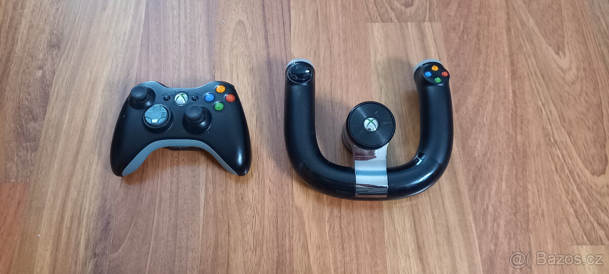 Volant a ovladač na XBOX 360