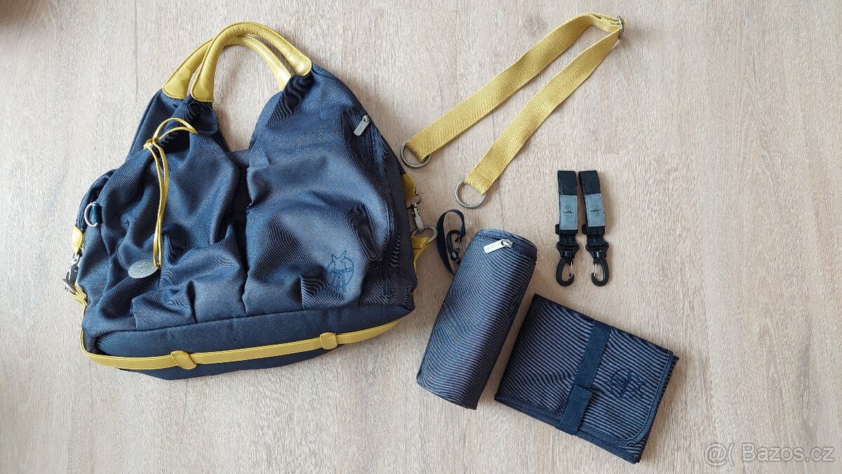 Přebalovací taška Lassig denim blue
