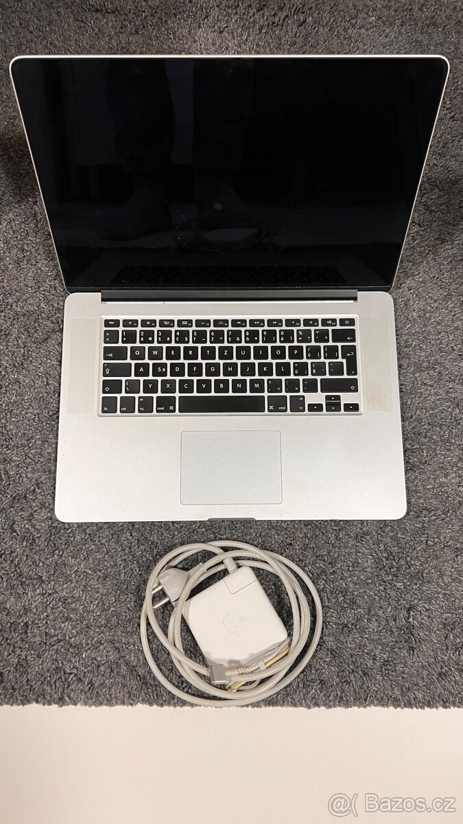 Apple MacBook PRO 15, Retina, Mid 2012, silver