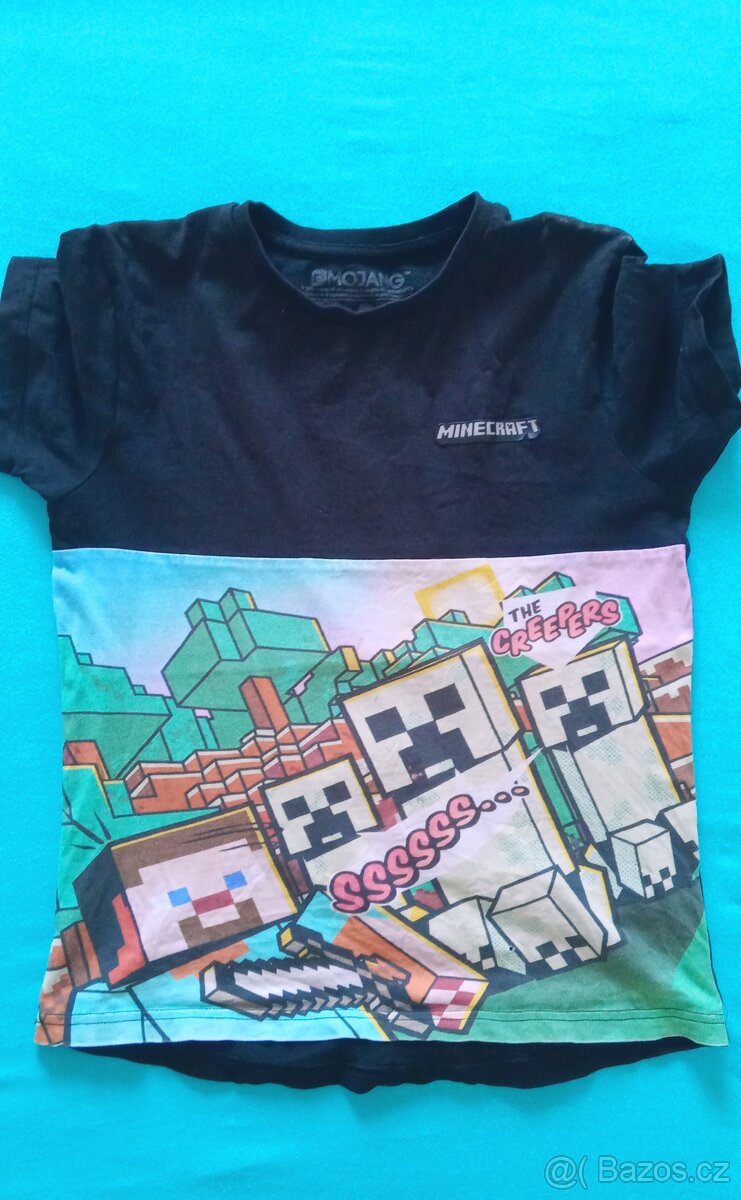 Triko minecraft 8-10 let