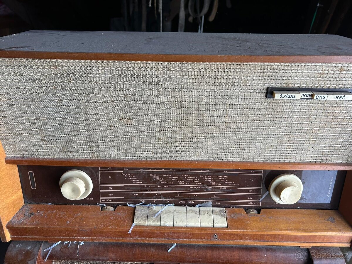 Retro, staré rádio