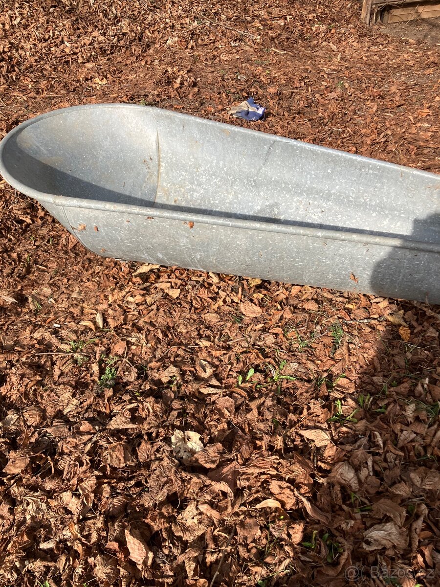 Prodám pozinkovanou retro vanu