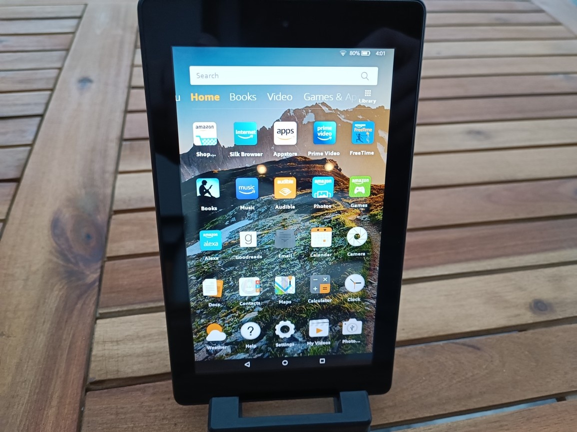 Čtečka Knih Amazon Kindle Fire 7 WiFi, Bluetooth,IPS displej