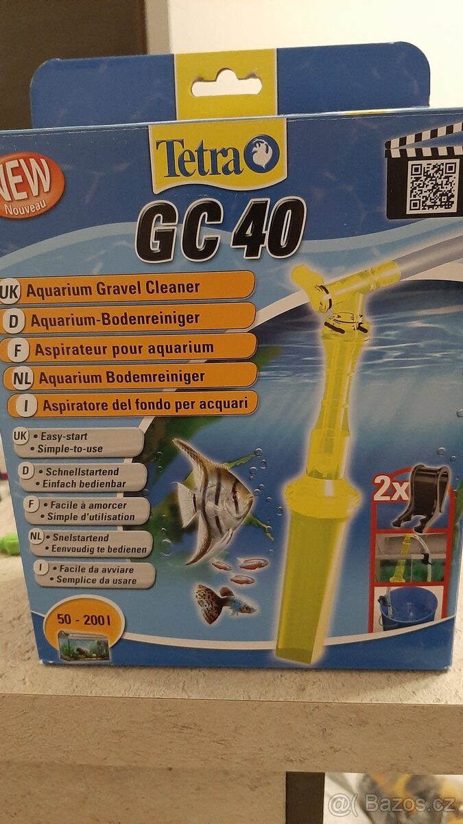 NOVÉ - Odkalovač Tetra GC40