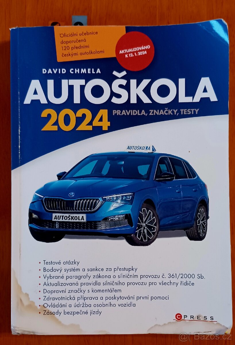 Autoškola 2024, pravidla, značky, testy