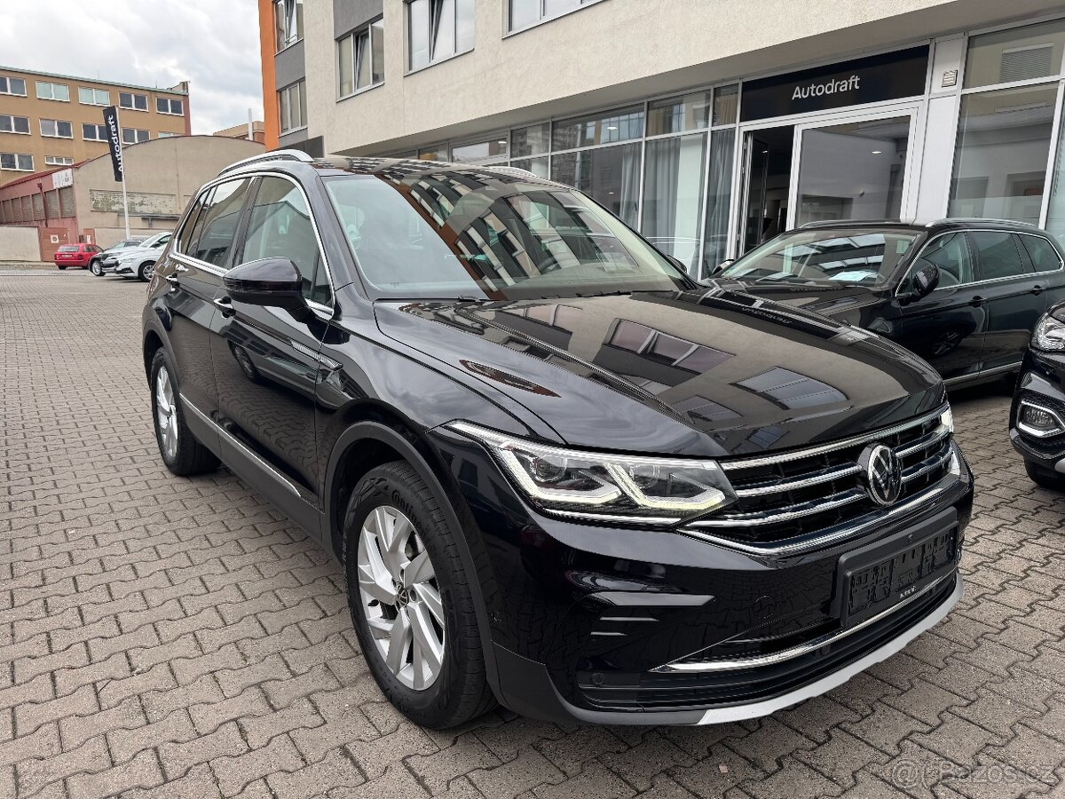 VW Tiguan 4Motion 2.0 TDI 110kW 4x4 DSG Tažné Webasto Kamera