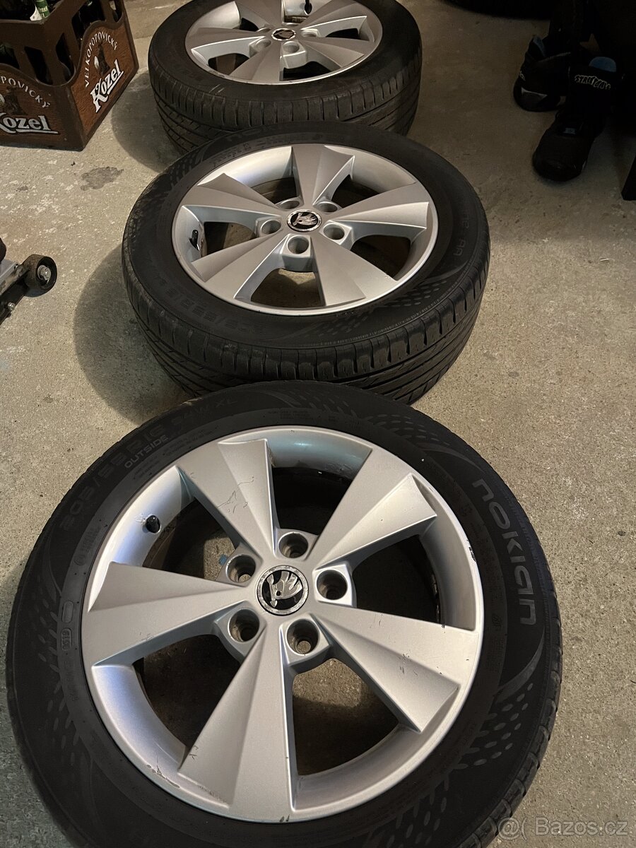 Alu kola Škoda Octavia 16" 205/55 R16