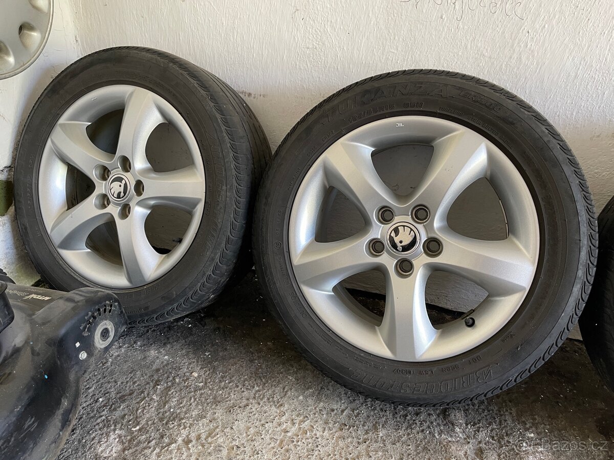5x100 r15 Škoda