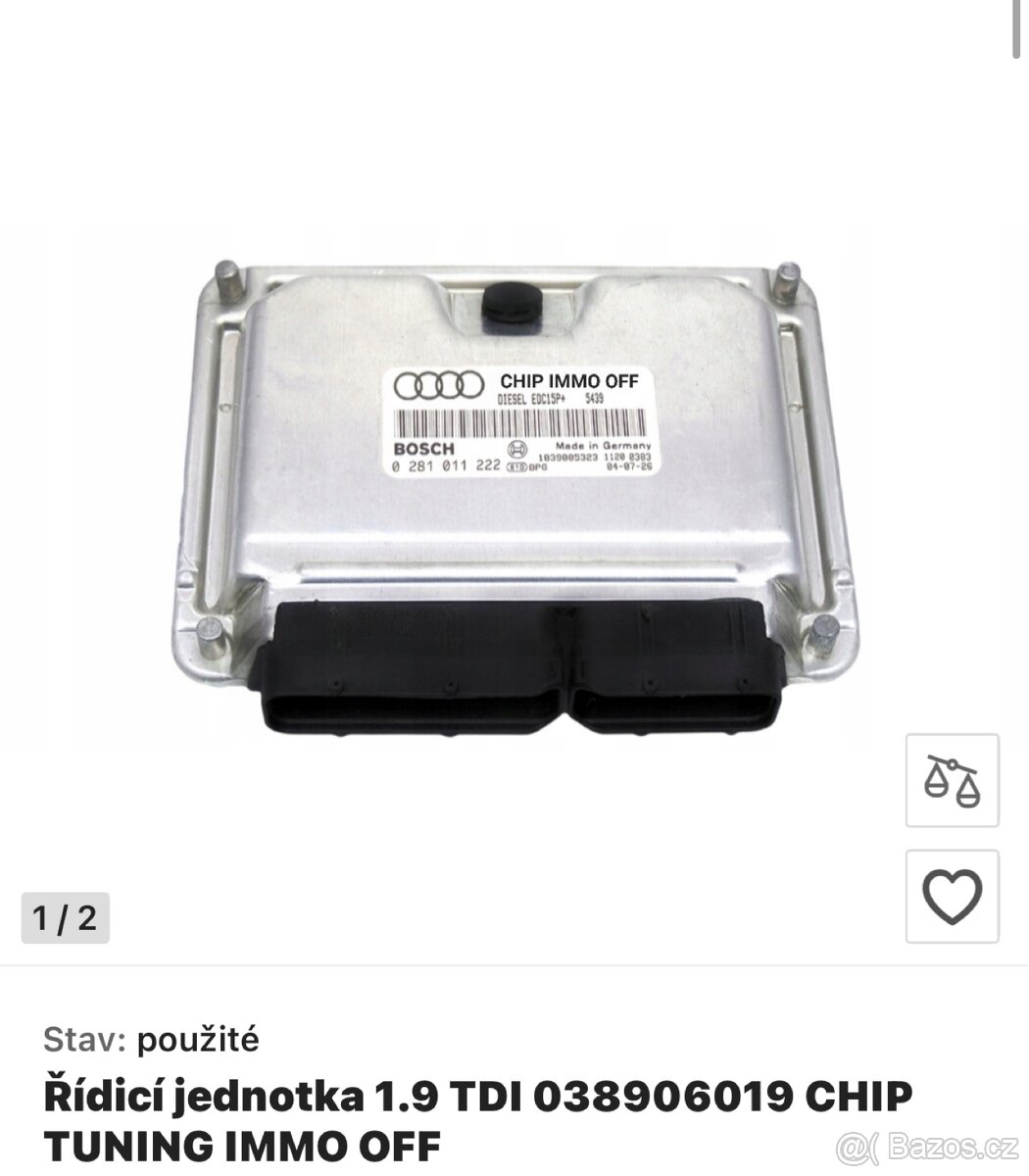 Jednotka 1.9tdi