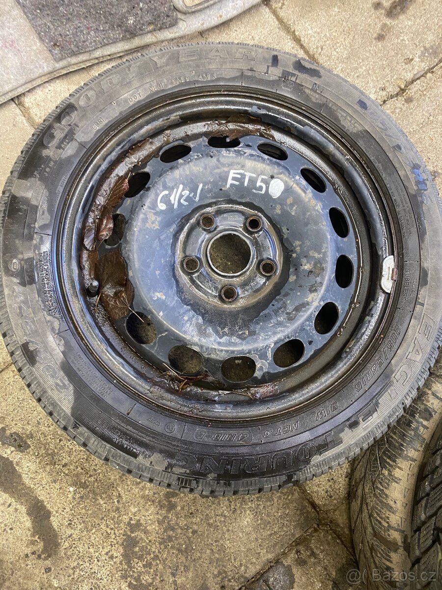 Plechová rezerva 5x112 r16