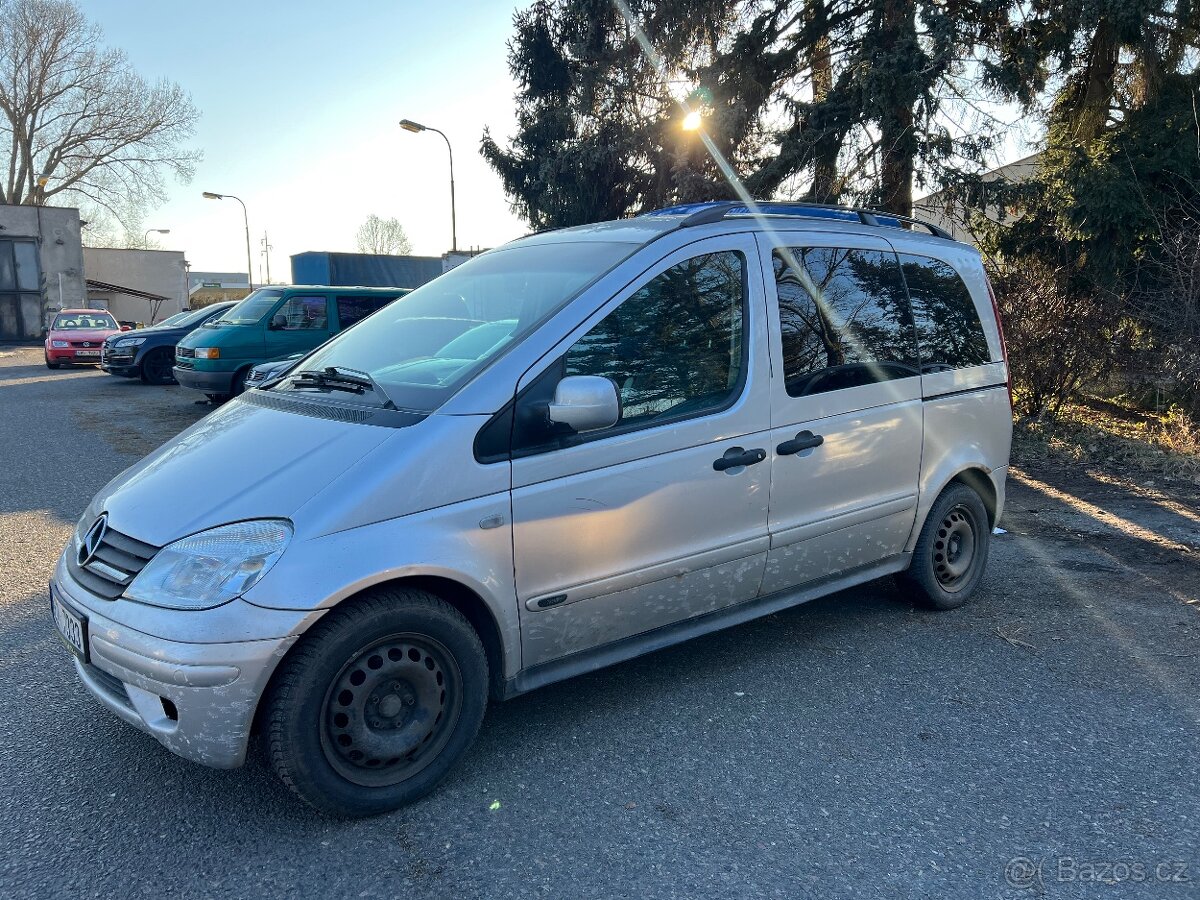 Mercedes vaneo 1.9 benzin, 92 kw, rv 2003, AUTOMAT