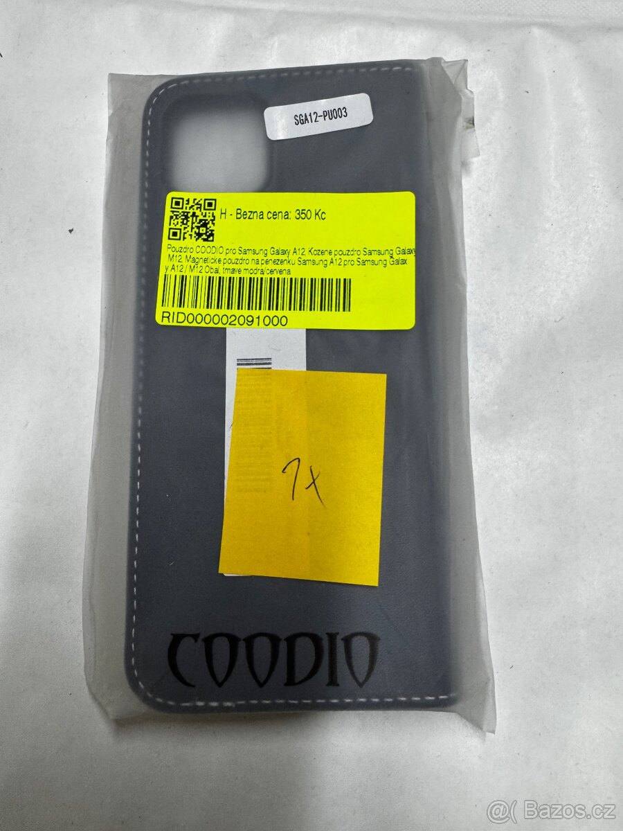 samsung galaxy A12 kožene pouzdro