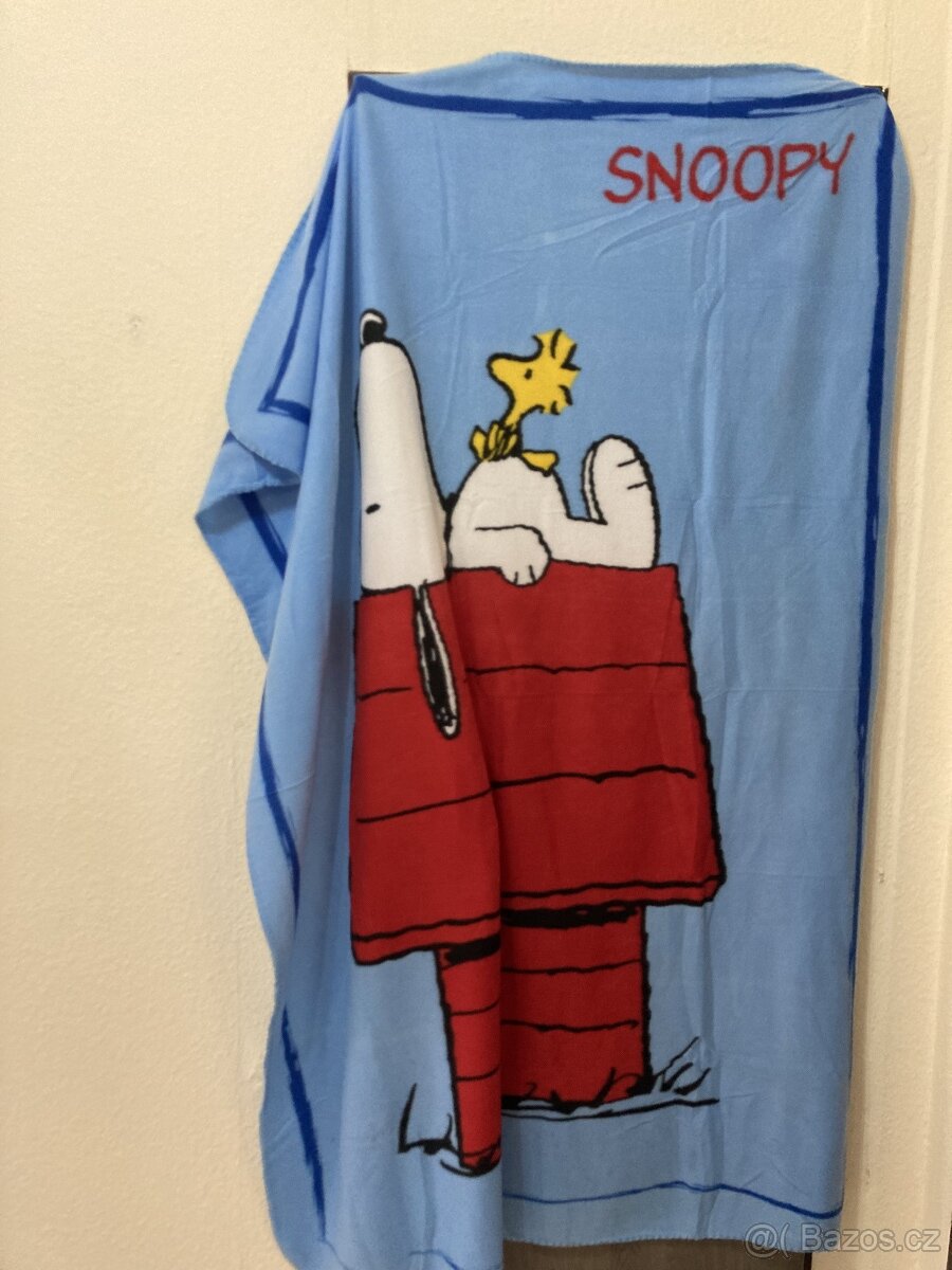 aFlísová deka Snoppy