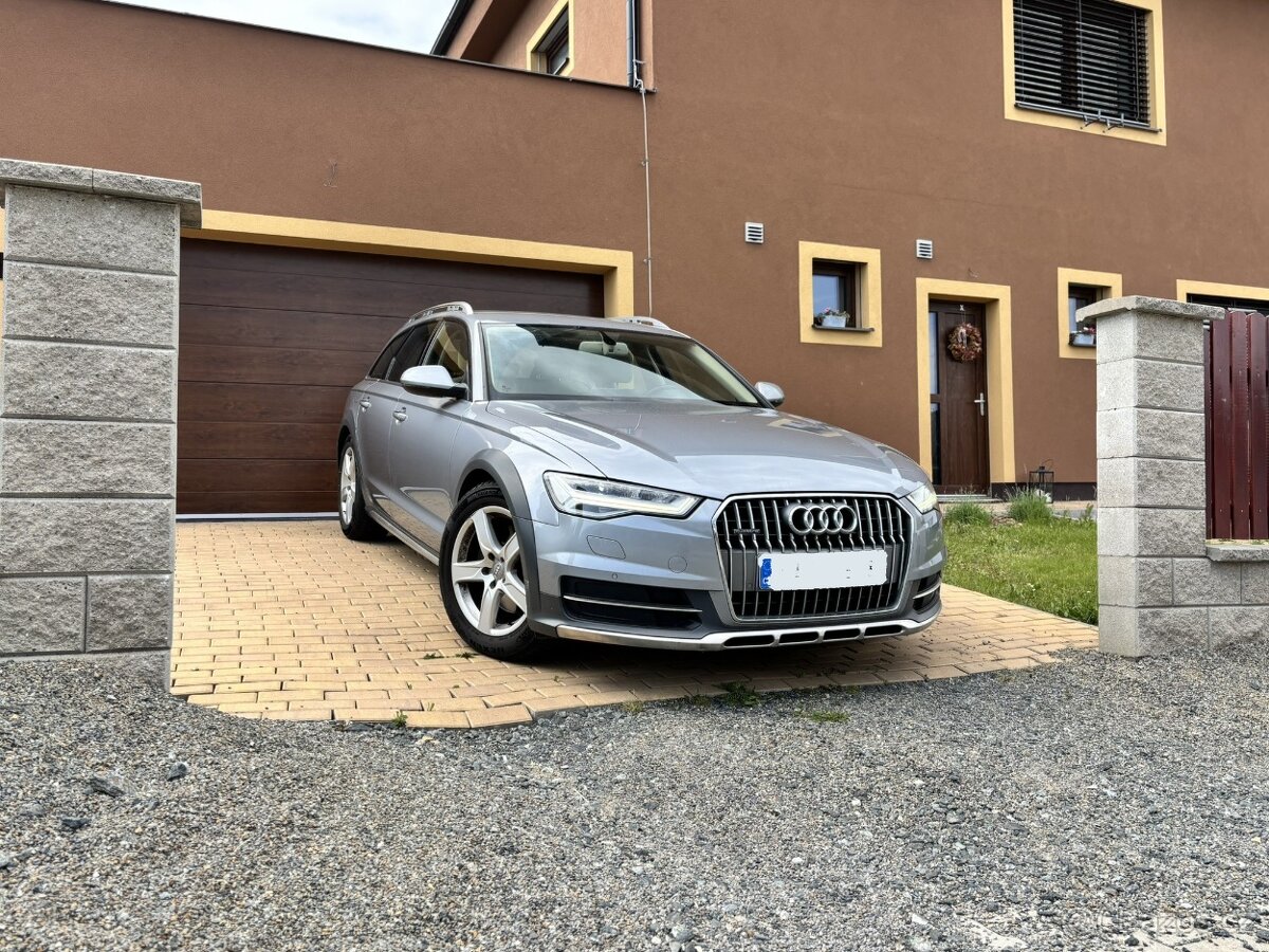 A6 Allroad C7 3.0TDI, 1. majitel, ČR, 182xxxkm,  Matrix