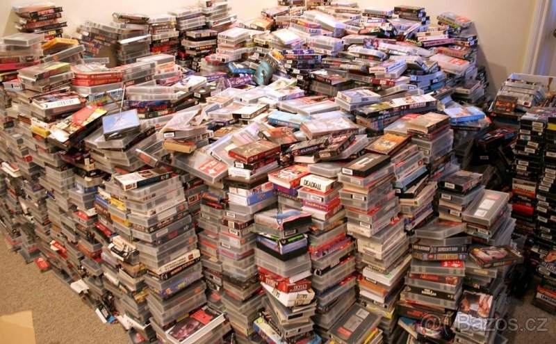 Hledám staré videokazety (VHS, Betamax, Video2000)