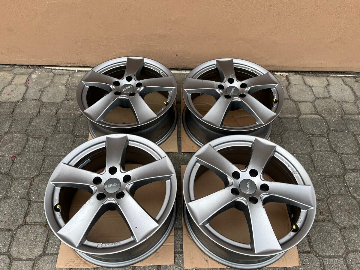 Alu disky Dezent TX Graphite 17×7", 5×112