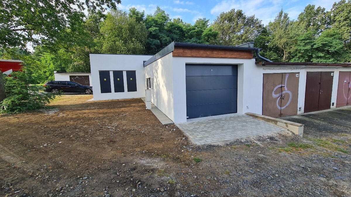 Novostavba Garáže Střelnice od 1.8.2025