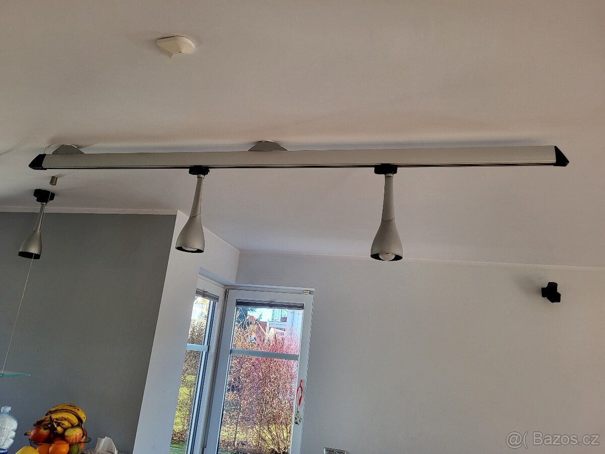 2 bodová svítidla na liště