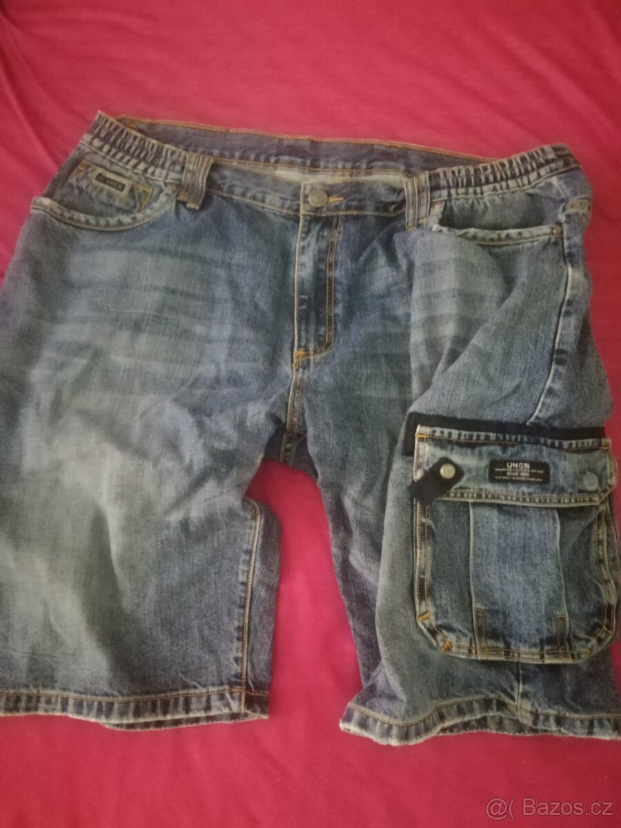UNCS kraťasy jeansy vel 3xl