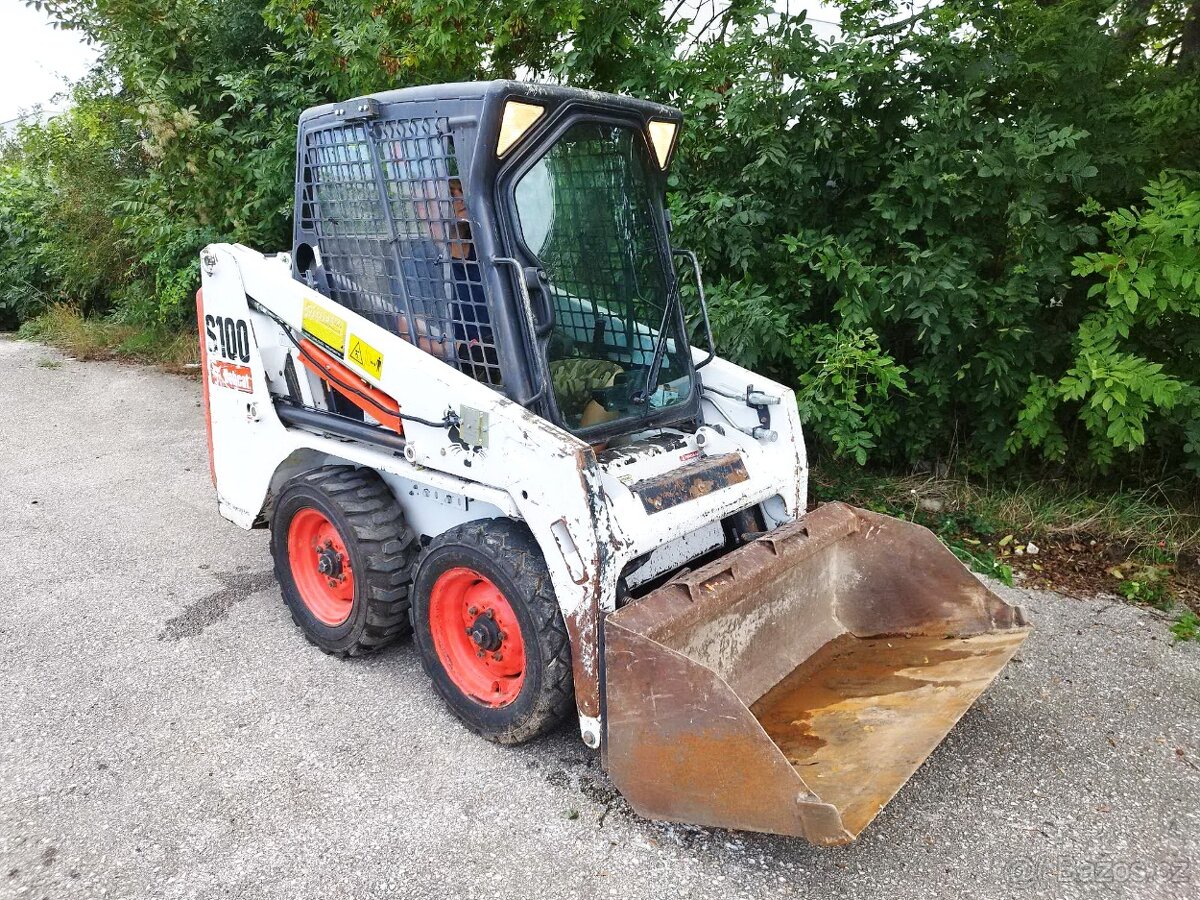 Nakladač Bobcat S100 + ŠPZ.