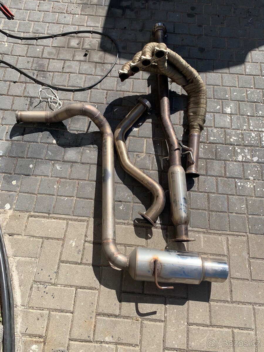 honda crx sportovní výfuk