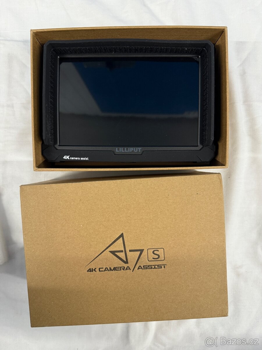 Lilliput A7s - 7" 4K LED náhledový monitor s Full HD rozliš
