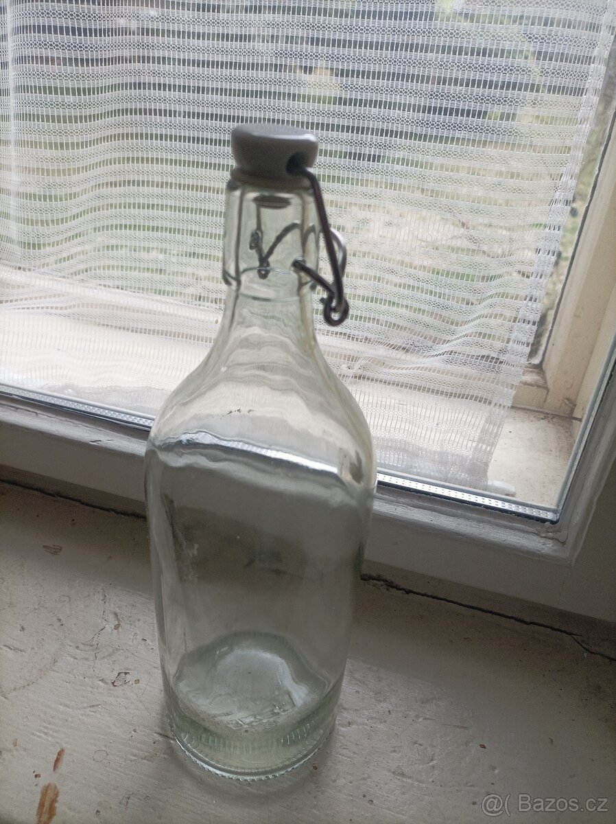 Zavařovací sklenice láhev s víčkem IKEA 1l