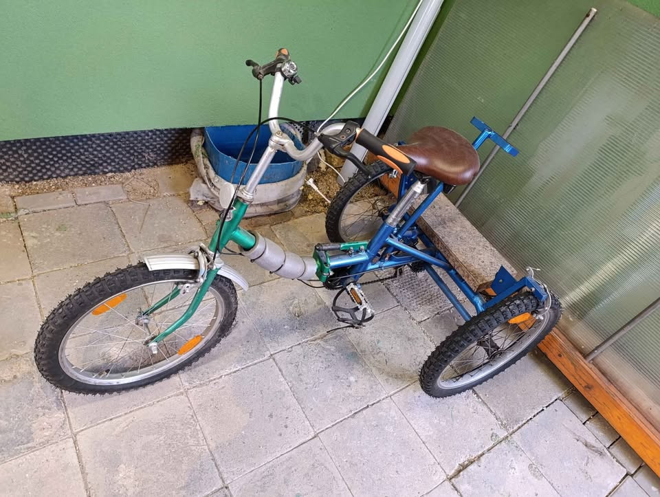 Jízdní kolo tříkolka pro děti i dospělé