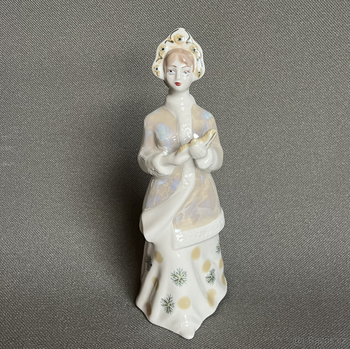 Porcelánová soška Sněhurka 25 cm, Polonne USSR