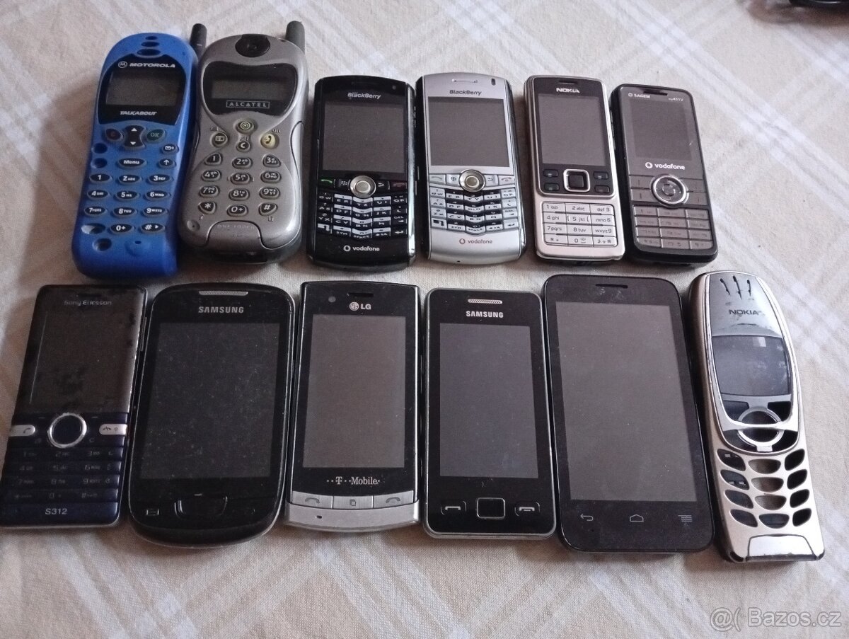 Mobilní telefony - výprodej jen za Kč 99,-/ks 2.část