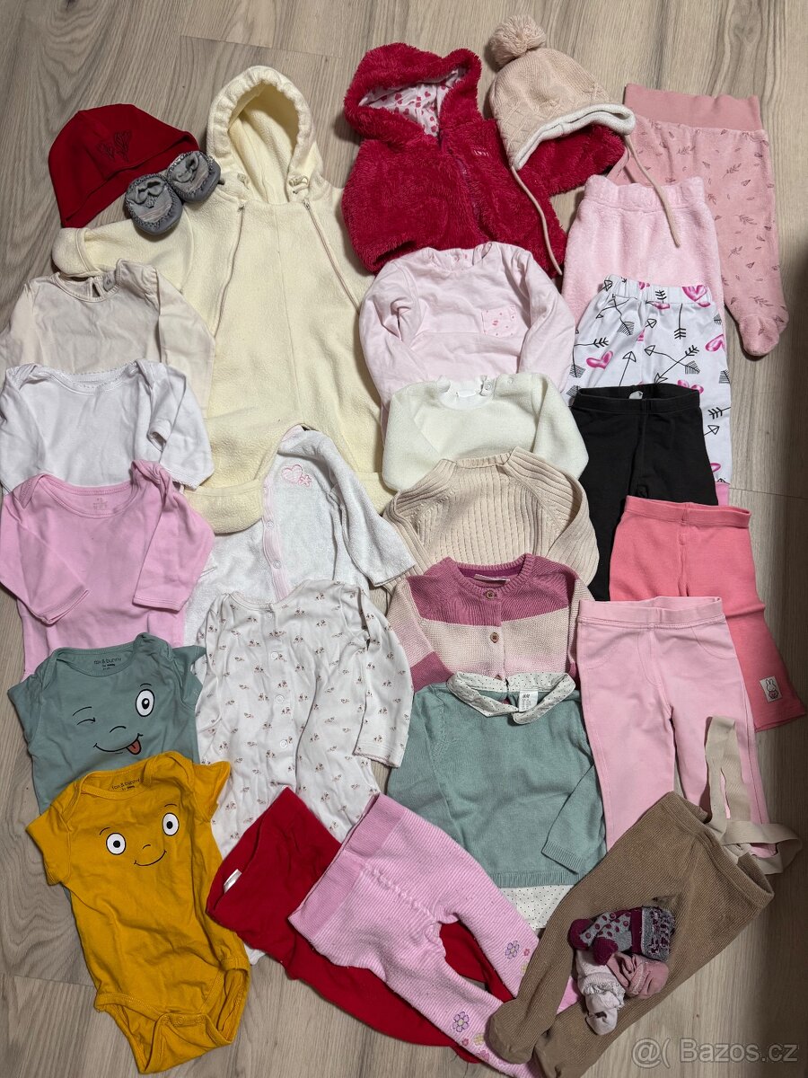 Oblečení na holčičku, vel. 68