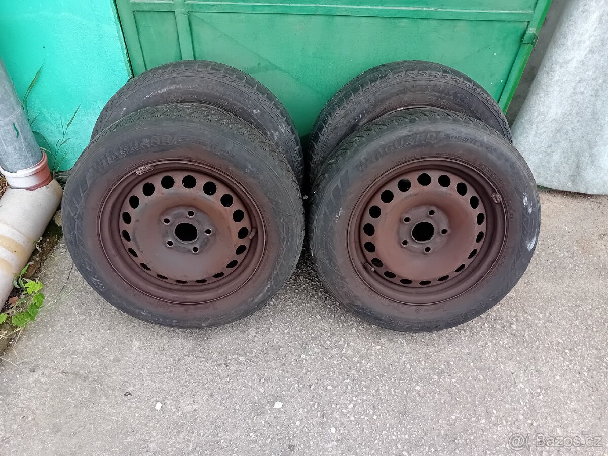 Plechove kola na octavia 2 6jx15 et 47