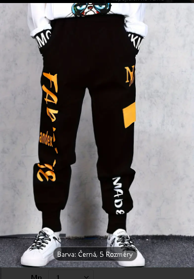 Chlapecké teplákové kalhoty. 11-12 let