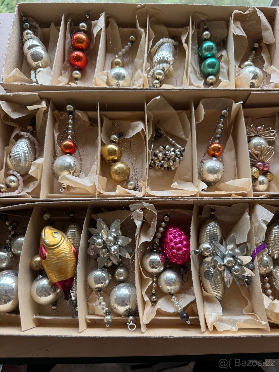 Staré vánoční ozdoby