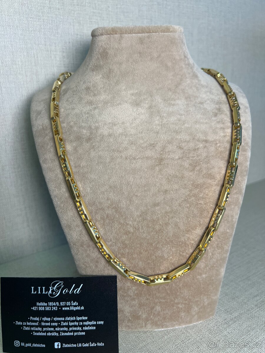 Zlatý řetízek 585/1000 29.67g Nová puncovaná