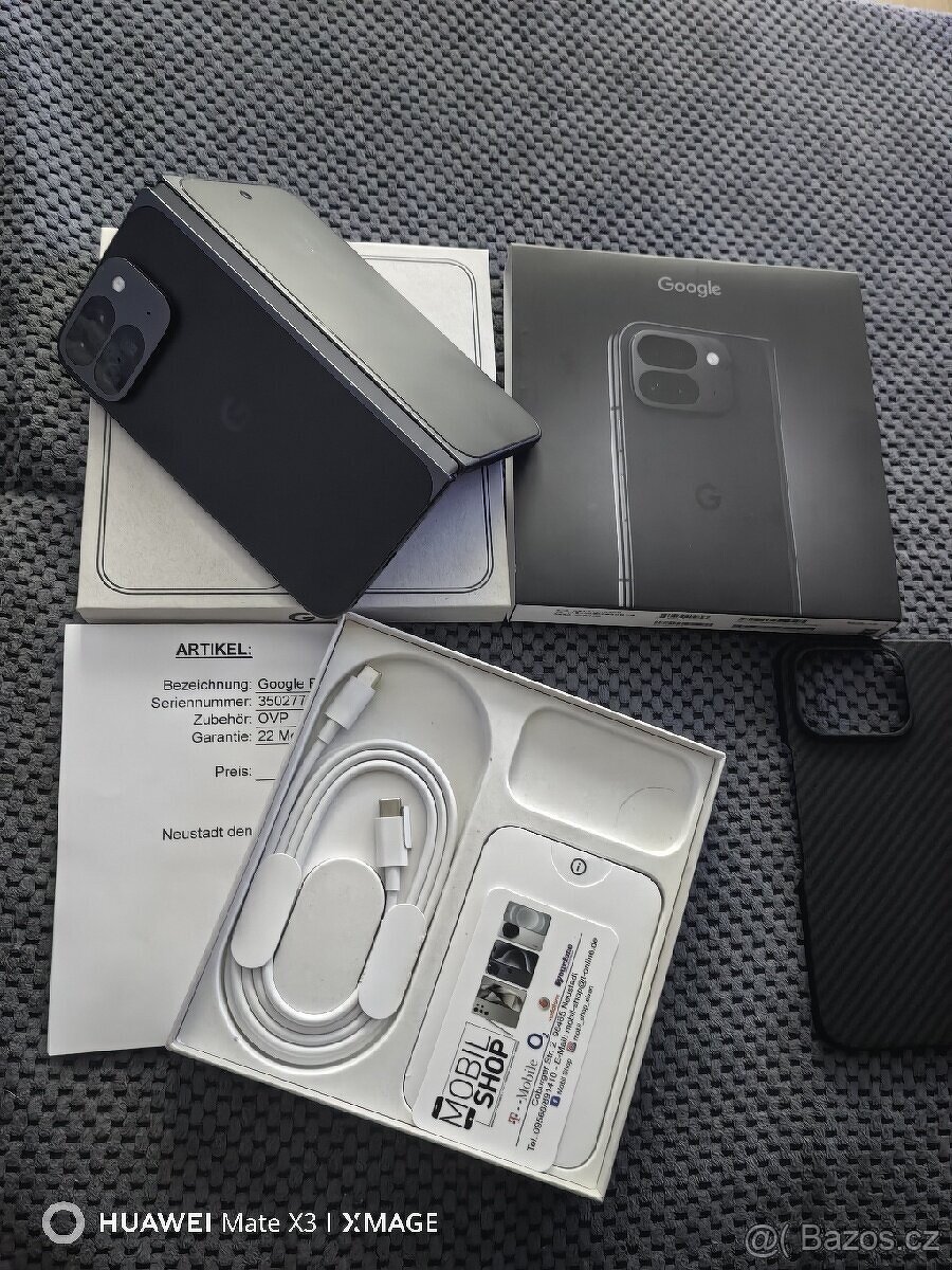 Google Pixel 9 Pro Fold v záruce v TOP stavu