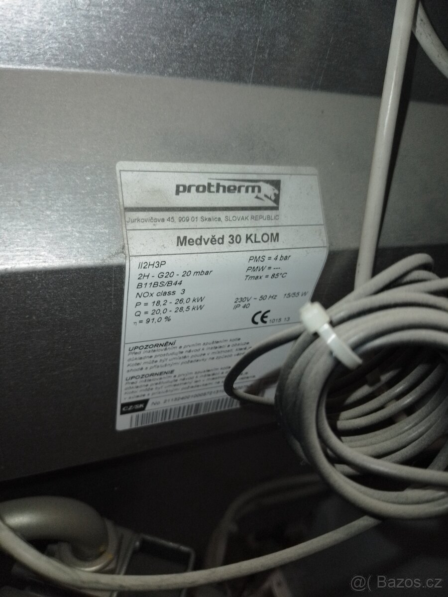 Plynový kotel Protherm