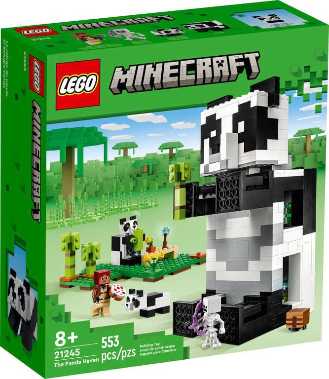 LEGO Minecraft 21245 – Pandí útočiště