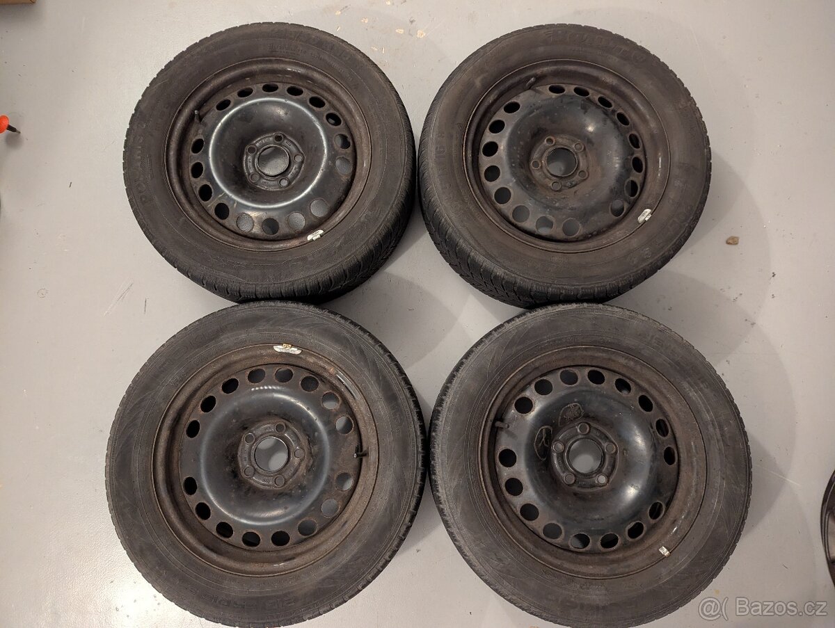 16" plechová kola – 5x110 – SAAB (OPEL,FIAT)
