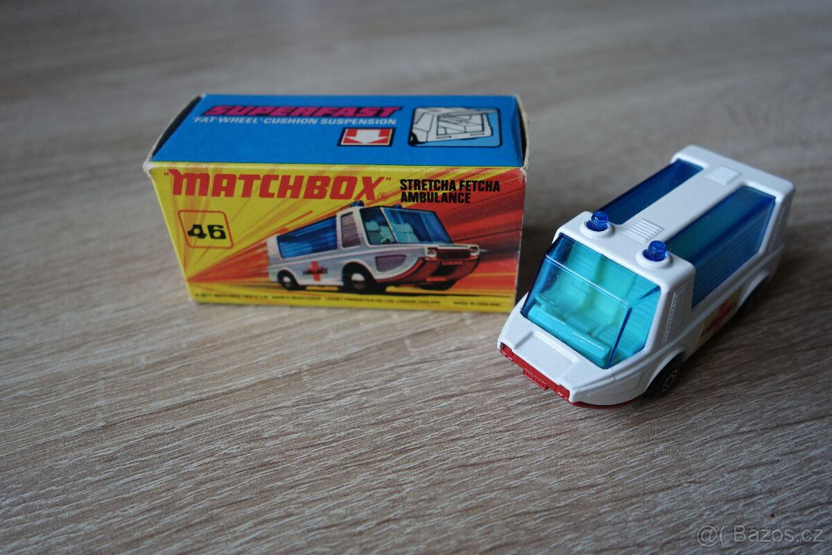 Matchbox Superfast No. 46 Stretcha Fetcha Ambulance