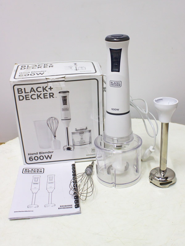 Tyčový mixer BLACK DECKER BXHBA600E , nepoužívaný
