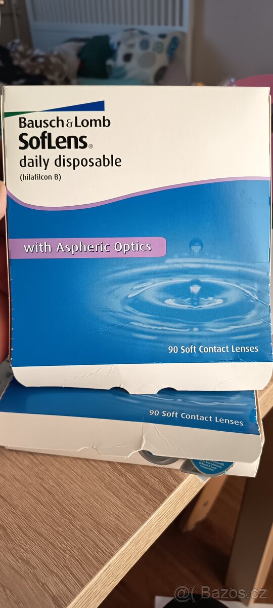 Kontaktní čočky jednodenní +3.50