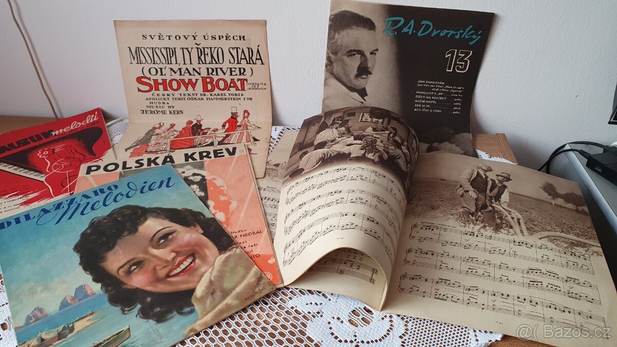 Dobové výtisky skladeb